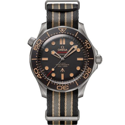 Omega 007*** Edition Seamaster Diver 300M 42 mm, titanium on NATO strap 210.92.42.20.01.001