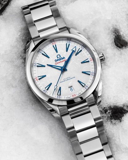 Omega Beijing 2022 Seamaster Aqua Terra 150M 41 mm, steel on steel 522.10.41.21.04.001 - Image 3