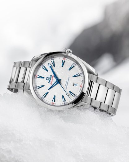 Omega Beijing 2022 Seamaster Aqua Terra 150M 41 mm, steel on steel 522.10.41.21.04.001 - Image 4