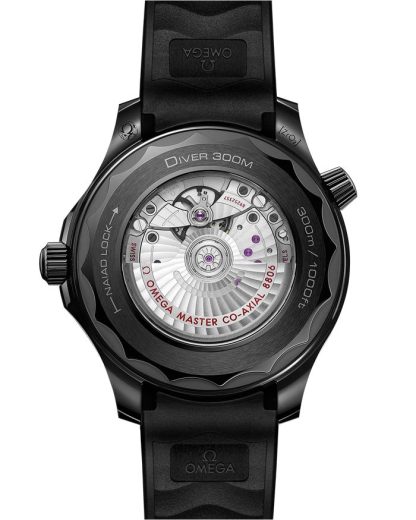 Omega Black Black Seamaster Diver 300M 43.5 mm, black ceramic on rubber strap 210.92.44.20.01.003 - Image 2
