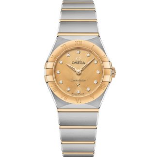 Omega Constellation 25 mm, steel - yellow gold on steel - yellow gold 131.20.25.60.58.001