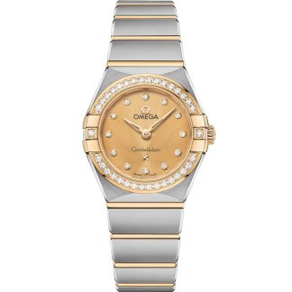 Omega Constellation 25 mm, steel - yellow gold on steel - yellow gold 131.25.25.60.58.001
