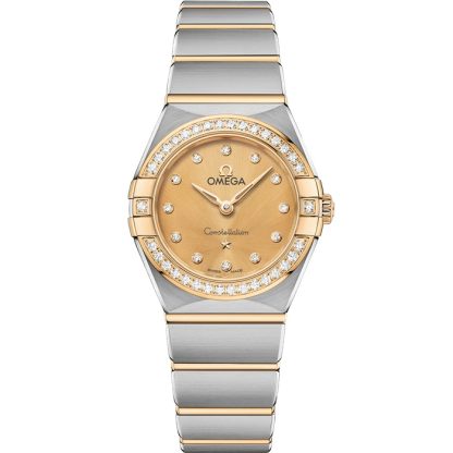 Omega Constellation 25 mm, steel - yellow gold on steel - yellow gold 131.25.25.60.58.001