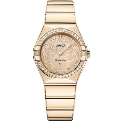 Omega Constellation 28 mm, Moonshine™ gold on Moonshine™ gold 131.55.28.60.58.001