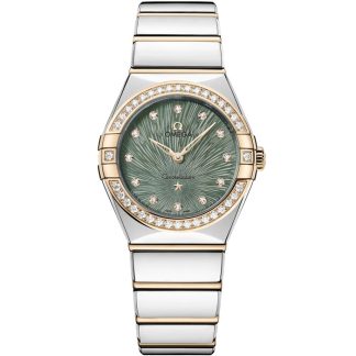 Omega Constellation 28 mm, steel - Moonshine™ gold on steel - Moonshine™ gold 131.25.28.60.60.001