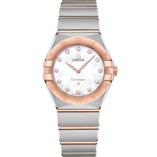 Omega Constellation 28 mm, steel - Sedna™ gold on steel - Sedna™ gold 131.20.28.60.55.001