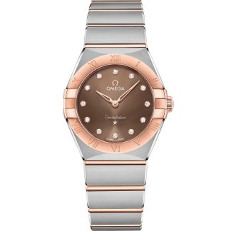 Omega Constellation 28 mm, steel - Sedna™ gold on steel - Sedna™ gold 131.20.28.60.63.001