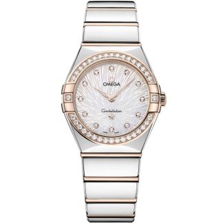 Omega Constellation 28 mm, steel - Sedna™ gold on steel - Sedna™ gold 131.25.28.60.55.003