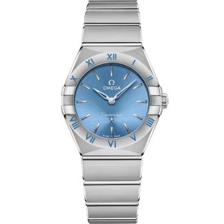 Omega Constellation 28 mm, steel on steel 131.10.28.60.03.001