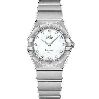 Omega Constellation 28 mm, steel on steel 131.10.28.60.55.001