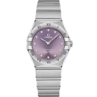 Omega Constellation 28 mm, steel on steel 131.10.28.60.60.002