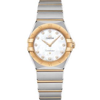 Omega Constellation 28 mm, steel - yellow gold on steel - yellow gold 131.20.28.60.55.002