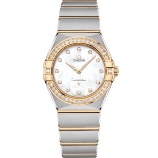 Omega Constellation 28 mm, steel - yellow gold on steel - yellow gold 131.25.28.60.55.002