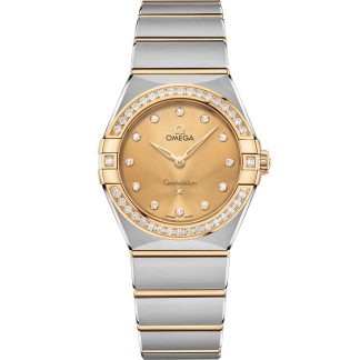 Omega Constellation 28 mm, steel - yellow gold on steel - yellow gold 131.25.28.60.58.001