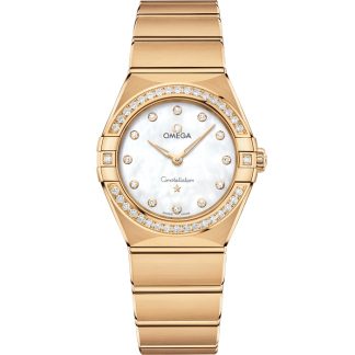 Omega Constellation 28 mm, yellow gold on yellow gold 131.55.28.60.55.002