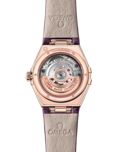 Omega Constellation 29 mm, Sedna™ gold on alligator 131.58.29.20.60.002 - Image 2