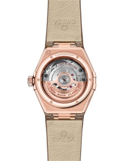 Omega Constellation 29 mm, Sedna™ gold on leather strap 131.53.29.20.55.002 - Image 2