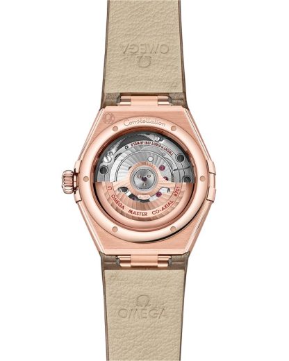 Omega Constellation 29 mm, Sedna™ gold on leather strap 131.58.29.20.52.002 - Image 2