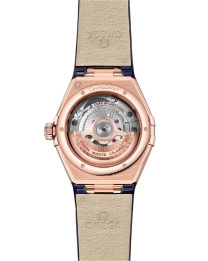 Omega Constellation 29 mm, Sedna™ gold on leather strap 131.58.29.20.53.003 - Image 2