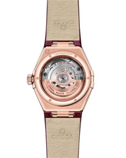 Omega Constellation 29 mm, Sedna™ gold on leather strap 131.58.29.20.55.002 - Image 2