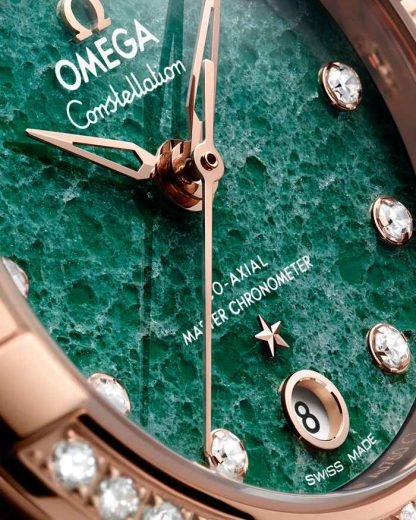 Omega Constellation 29 mm, Sedna™ gold on leather strap 131.58.29.20.99.004 - Image 3