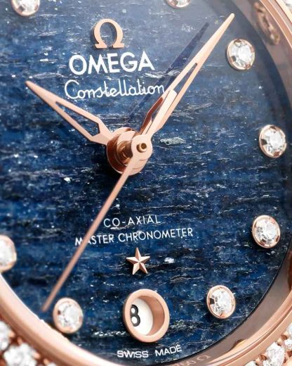 Omega Constellation 29 mm, Sedna™ gold on leather strap 131.58.29.20.99.006 - Image 3