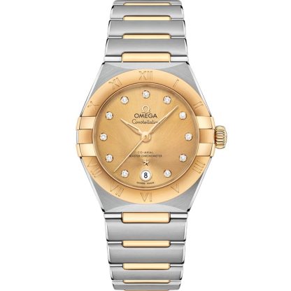 Omega Constellation 29 mm, steel - yellow gold on steel - yellow gold 131.20.29.20.58.001