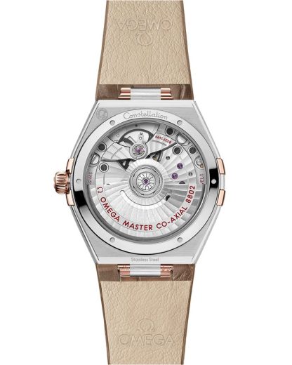 Omega Constellation 34 mm, steel - Sedna™ gold on leather strap 131.23.34.20.63.001 - Image 2