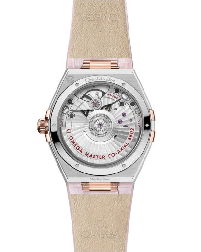 Omega Constellation 34 mm, steel - Sedna™ gold on leather strap 131.28.34.20.55.001 - Image 2