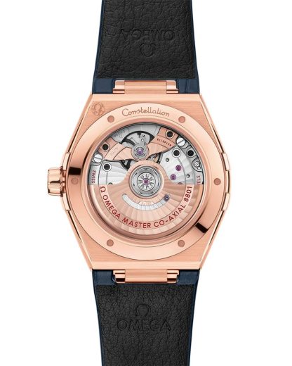 Omega Constellation 39 mm, Sedna™ gold on leather strap 131.53.39.20.03.001 - Image 2