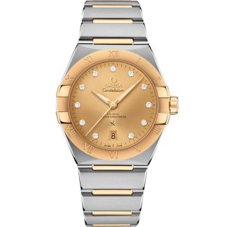 Omega Constellation 39 mm, steel - yellow gold on steel - yellow gold 131.20.39.20.58.001