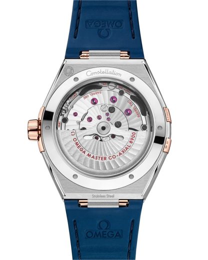 Omega Constellation 41 mm, steel - Sedna™ gold on leather strap 131.23.41.21.03.001 - Image 2