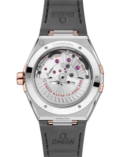 Omega Constellation 41 mm, steel - Sedna™ gold on leather strap 131.23.41.21.06.001 - Image 2