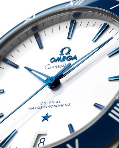 Omega Constellation 41 mm, steel on leather strap 131.33.41.21.04.001 - Image 3