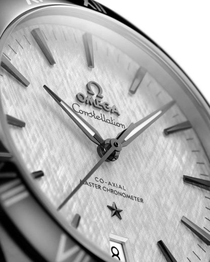 Omega Constellation 41 mm, steel on leather strap 131.33.41.21.06.001 - Image 3
