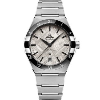 Omega Constellation 41 mm, steel on steel 131.30.41.21.99.001