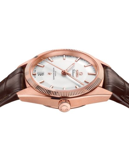 Omega Constellation Globemaster 39 mm, Sedna™ gold on leather strap 130.53.39.21.02.001 - Image 3