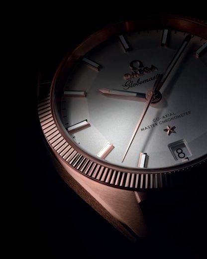Omega Constellation Globemaster 39 mm, Sedna™ gold on leather strap 130.53.39.21.02.001 - Image 4