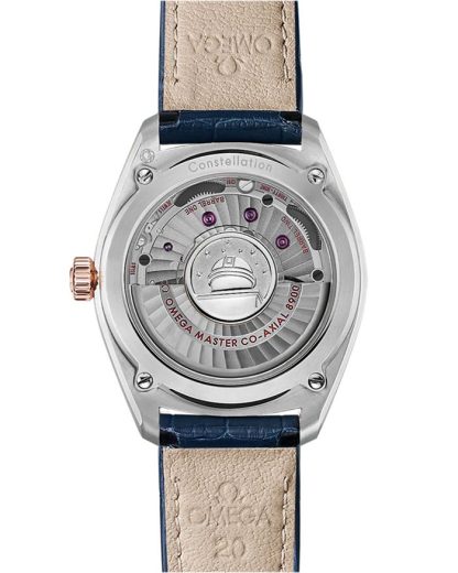 Omega Constellation Globemaster 39 mm, steel - Sedna™ gold on leather strap 130.23.39.21.03.001 - Image 2