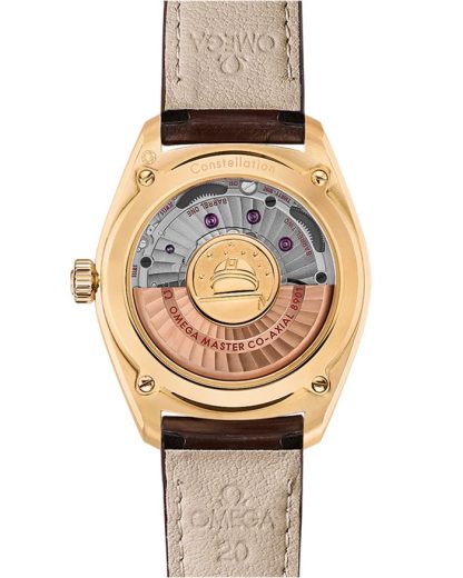 Omega Constellation Globemaster 39 mm, yellow gold on leather strap 130.53.39.21.02.002 - Image 2