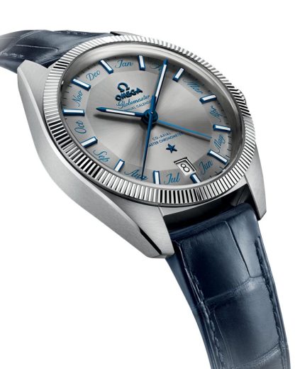 Omega Constellation Globemaster 41 mm, steel on leather strap 130.33.41.22.06.001 - Image 3