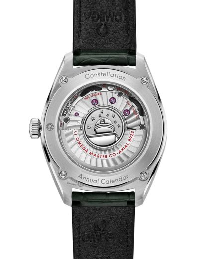 Omega Constellation Globemaster 41 mm, steel on leather strap 130.33.41.22.10.001 - Image 2