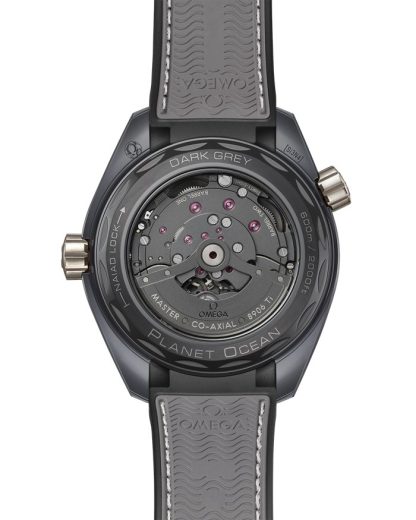 Omega Dark Grey Seamaster Planet Ocean 600M 45.5 mm, grey ceramic on rubber strap 215.92.46.22.99.002 - Image 2