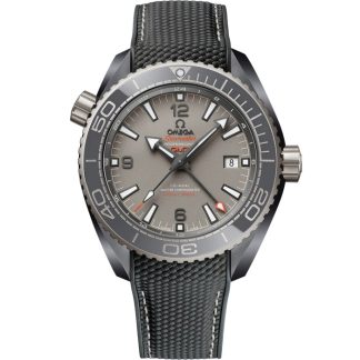 Omega Dark Grey Seamaster Planet Ocean 600M 45.5 mm, grey ceramic on rubber strap 215.92.46.22.99.002