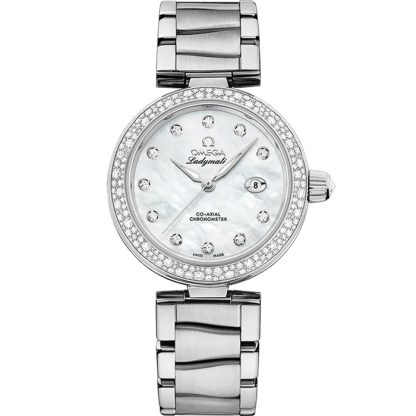 Omega De Ville Ladymatic 34 mm, steel on steel 425.35.34.20.55.002