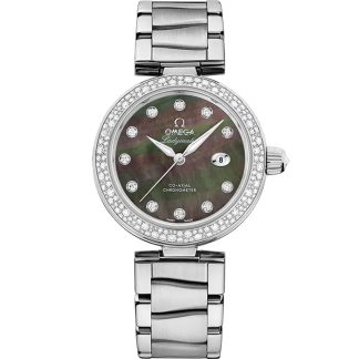 Omega De Ville Ladymatic 34 mm, steel on steel 425.35.34.20.57.004