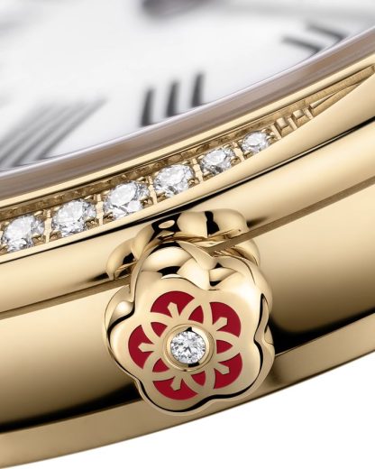 Omega De Ville Mini Trésor 26 mm, Moonshine™ gold on Moonshine™ gold 428.55.26.60.04.001 - Image 4
