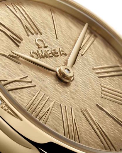 Omega De Ville Mini Trésor 26 mm, Moonshine™ gold on Moonshine™ gold 428.55.26.60.99.001 - Image 3