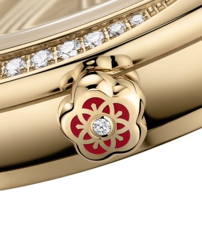 Omega De Ville Mini Trésor 26 mm, Moonshine™ gold on Moonshine™ gold 428.55.26.60.99.001 - Image 4