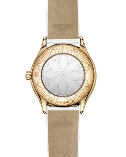 Omega De Ville Mini Trésor 26 mm, Moonshine™ gold on alligator 428.58.26.60.04.001 - Image 2